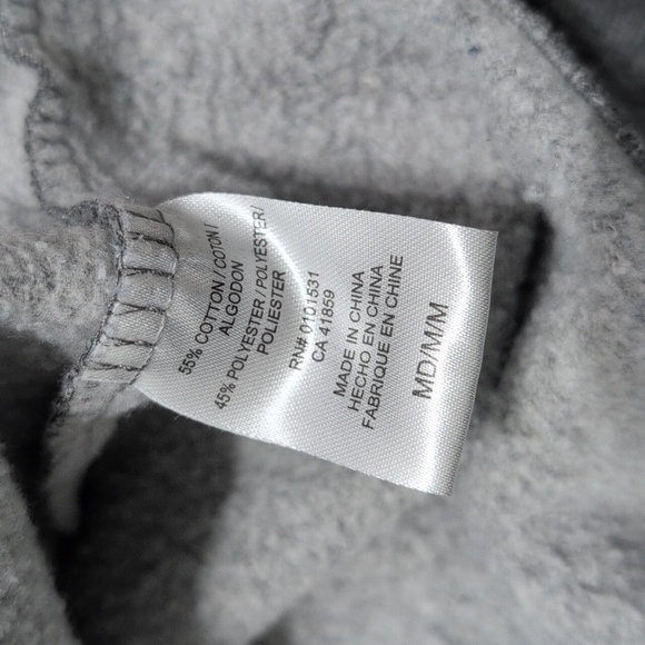 Doe Gray Crewneck Sweatshirt with Spider Web Design women's size Medium - Picture 10 of 11